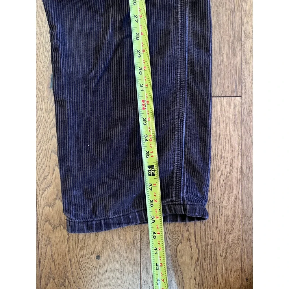 Levi's Workwear fit Corduroy Pants size 32/30 Purple-ish Cargo Carpenter